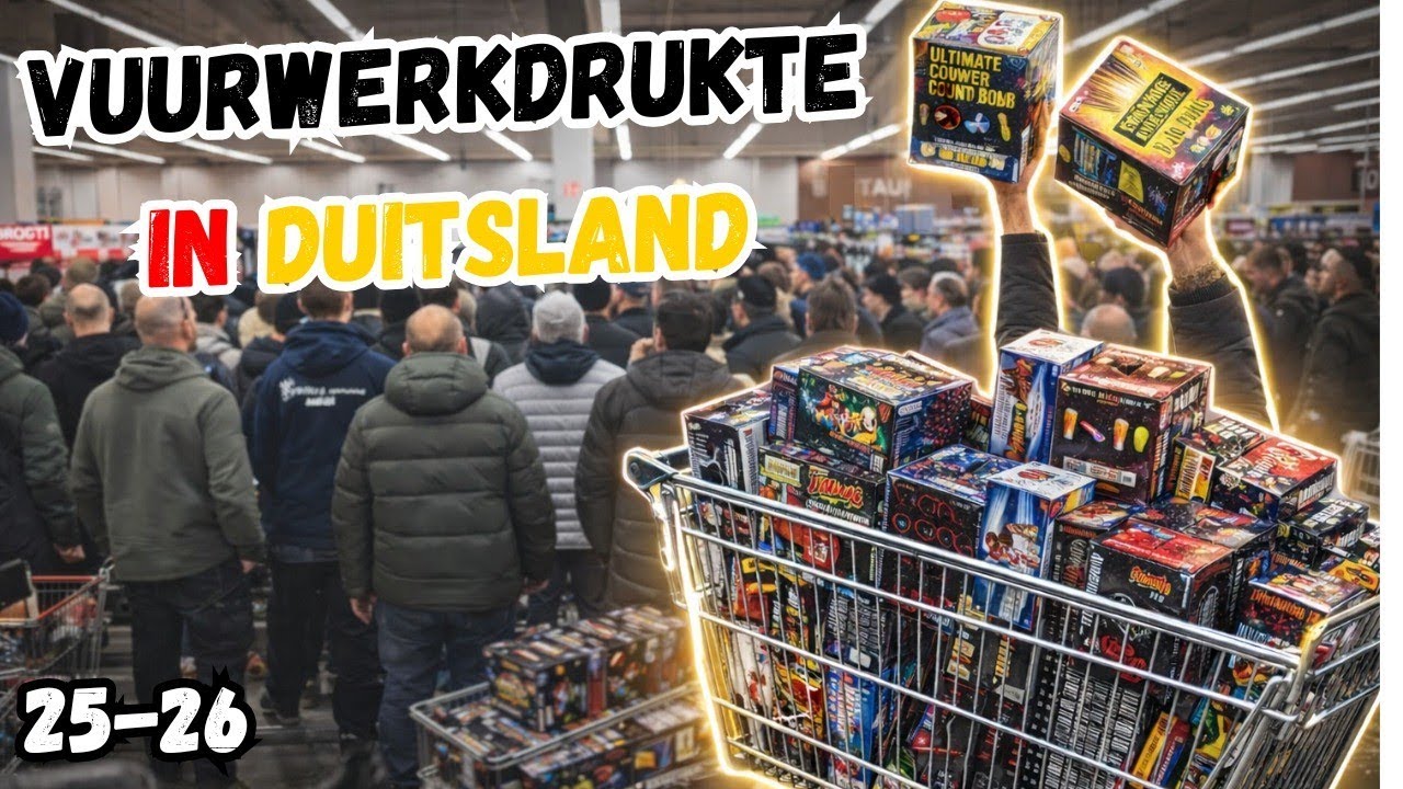VUURWERK KOPEN IN DUITSLAND | Tweede verkoopdag: CHAOS