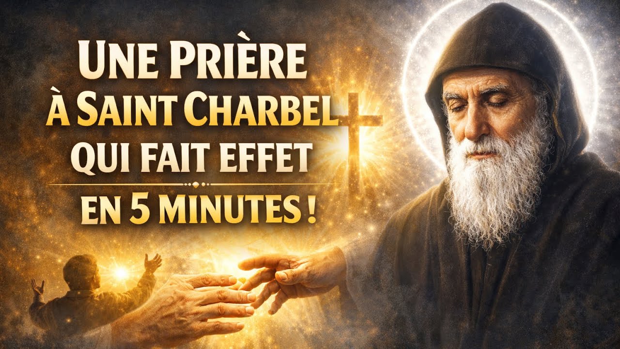 🕯️ SAINT CHARBEL PRIÈRE DE GUÉRISON 🩺 Cette Prière AGIT en QUELQUES MINUTES… 🌟