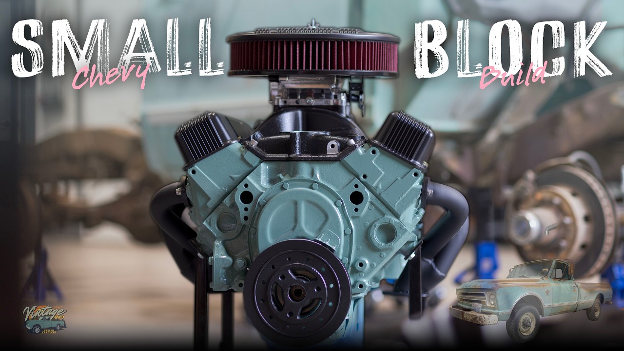 WE BUILT A SWEETHEART SMALL BLOCK FOR MY ‘67 CHEVY 4x4 TRUCK | rebuilding my 1967 Chevy K20