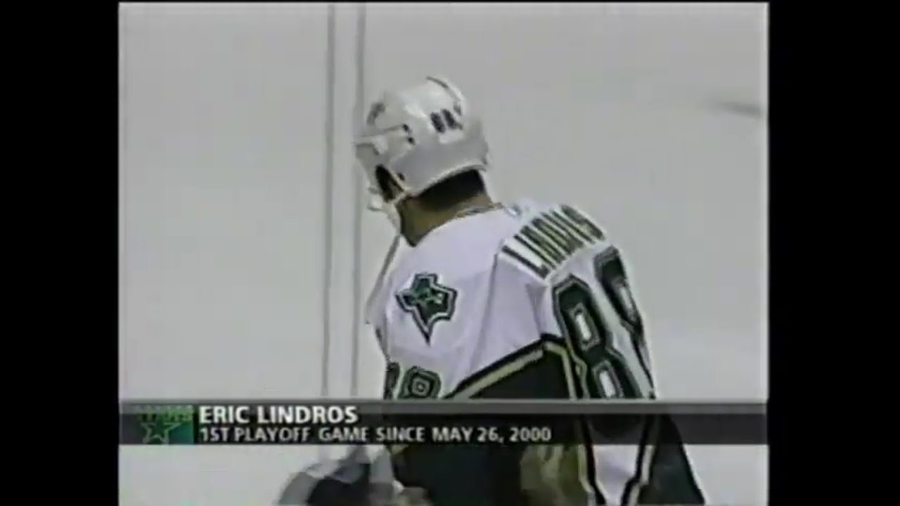 Dallas Stars at Vancouver Canucks (Game 5) - April 19, 2007 - Eric Lindros, Brent Sopel