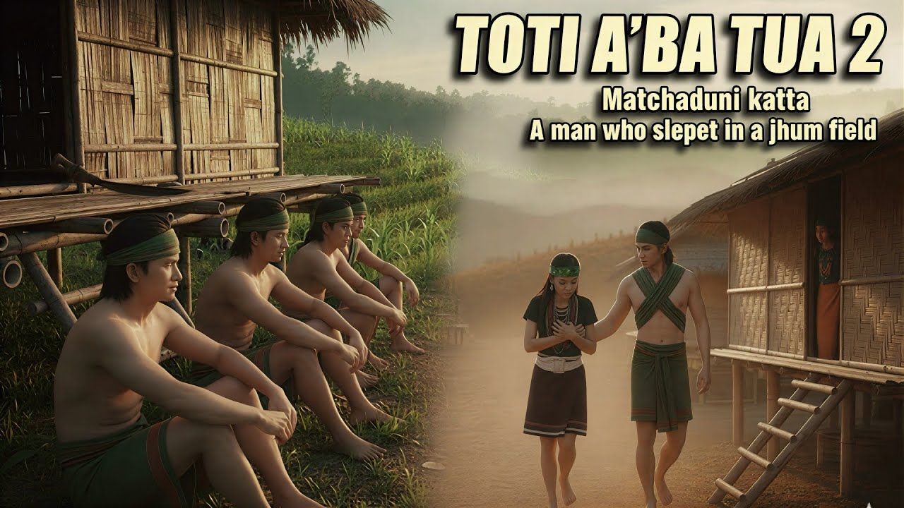 Toti A'ba Tua 2: Matchaduni katta- A man who slept in jhum field || A.chik Golpo || 