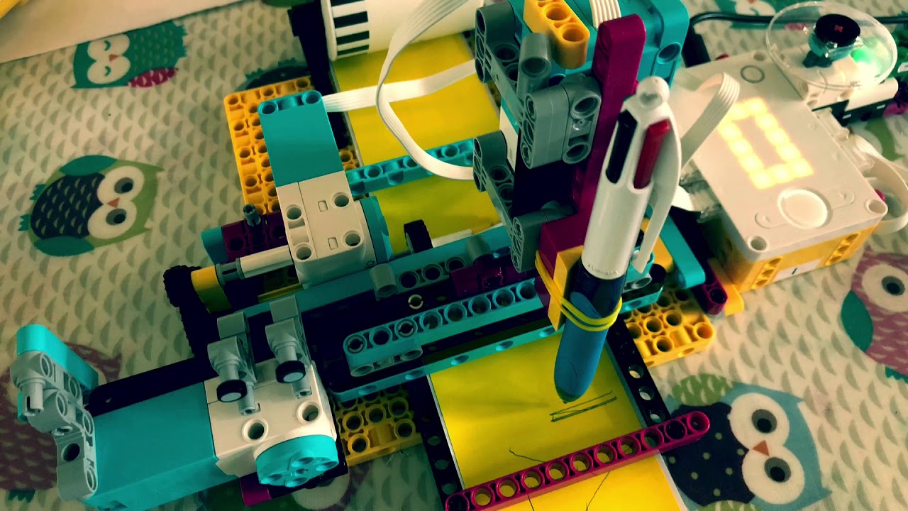 CNC Label Printer using Lego Spike Prime
