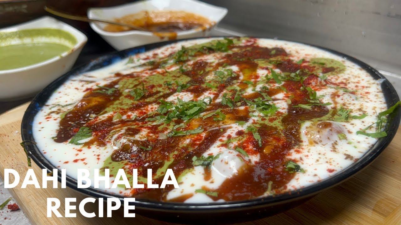 Dahi Bhalla Recipe | दही भल्ला रेसिपी | How To Make Soft Dahi Vada | Dahi Bhalla By Bhargain Ka Chef