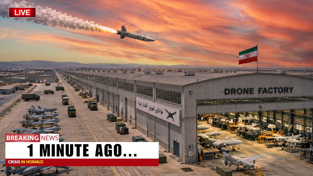 US Destroys Iran's Secret Drone Factory in Missile Strike