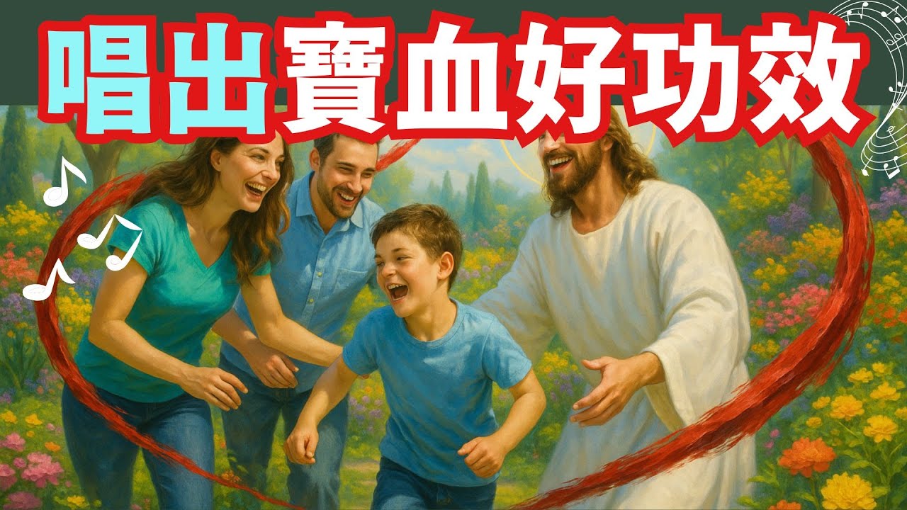 🎵✝️🩸👑🔥【每句都在釋放神蹟——寶血在流動！】《唱出寶血奇妙的醫治與釋放》《一首歌，兩種旋律，隨畫面交替呈現不同感動，邀你細細品味。》｜