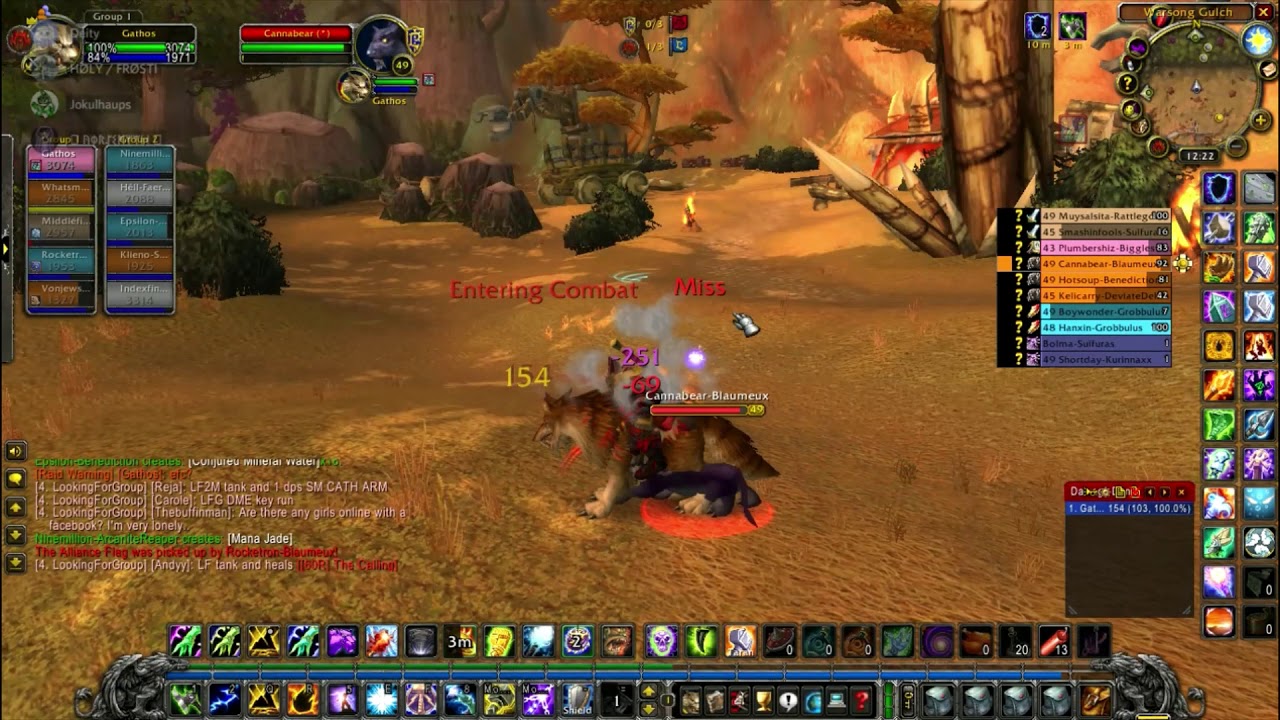WoW Classic 49 Twink Enhance Shaman Windfury PVP