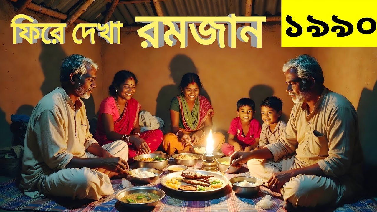 ১৯৯০ সালে কেমন ছিল রমজান মাসের দিন গুলো ||1990 Shale kemon chilo romjan maser din gulo||