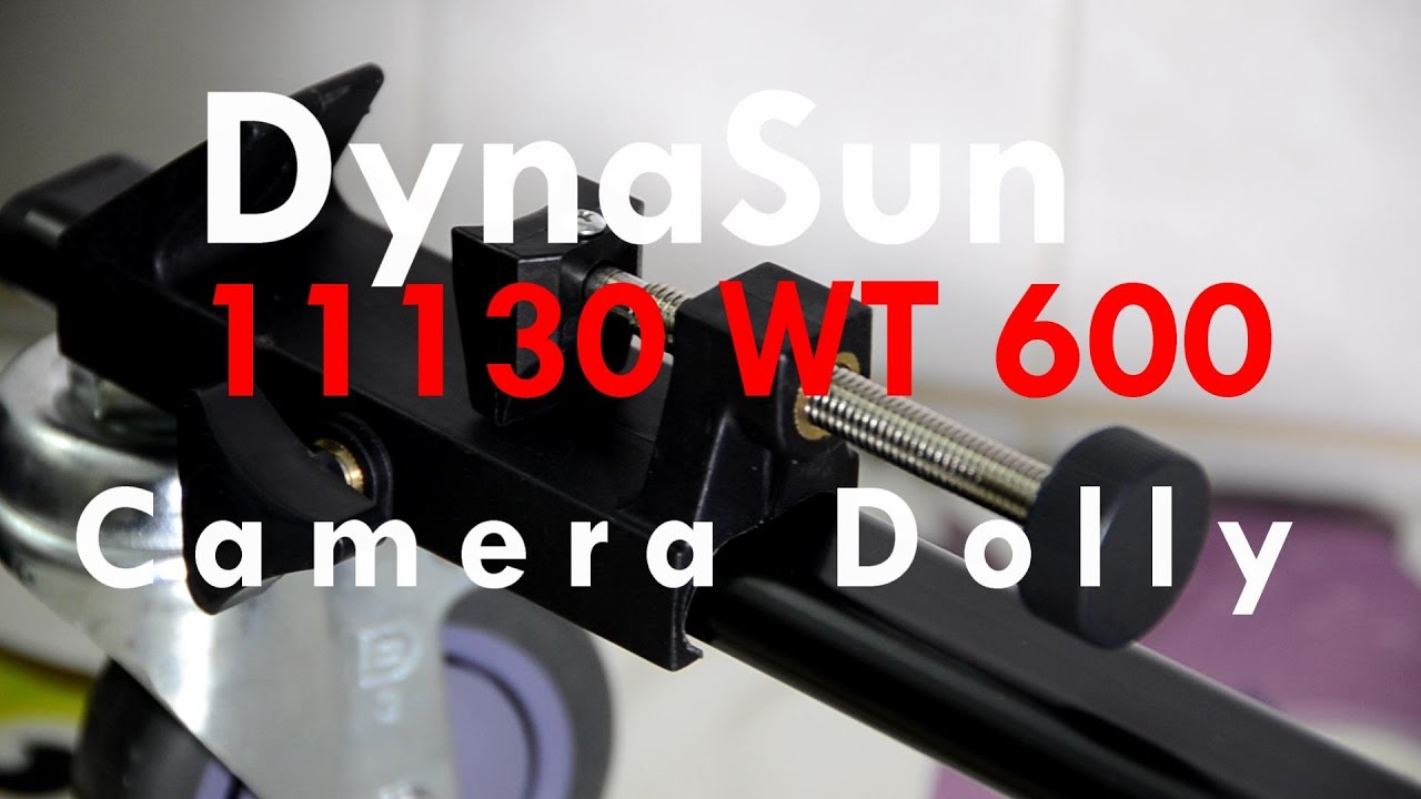 DynaSun 11130 WT 600 Camera Dolly treppiede professionale