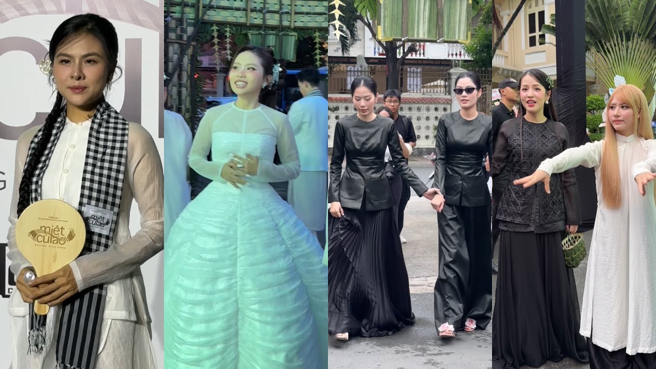 Nam Em - Nam Anh, Puka, Vân Trang, Khánh Vân, Phương Mỹ Chi, Ngọc Châu, Quế Anh... đọ sắc thảm đỏ