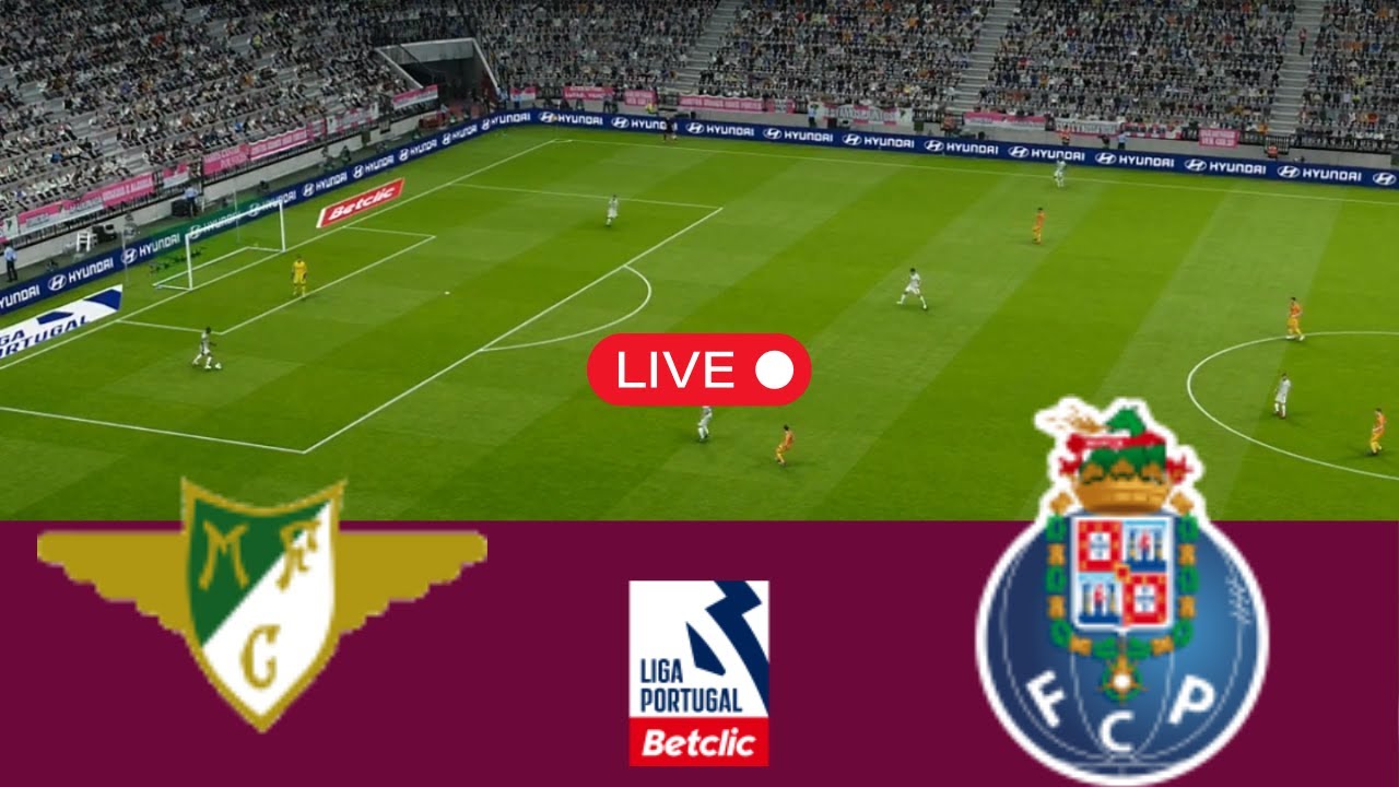 LIVE Moreirense vs FC Porto | Liga Portugal 2025 - Video Game Simulation