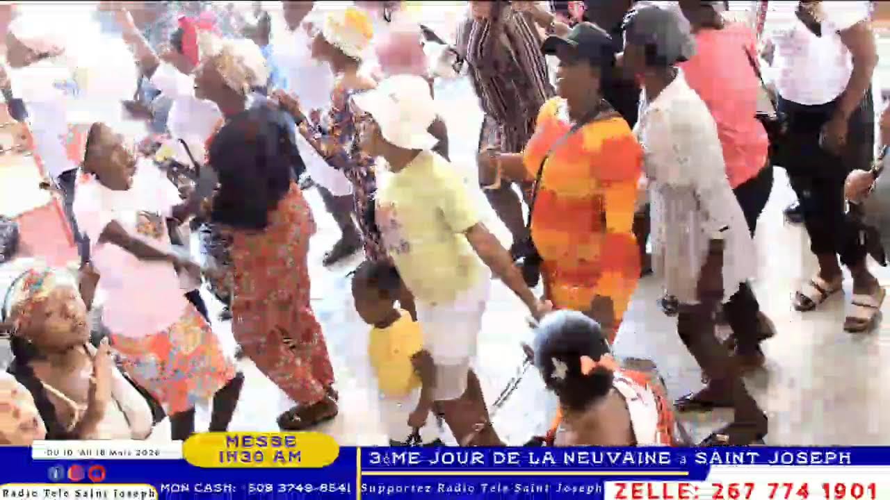 3e Jour de la Neuvaine à Saint Joseph, 12 Mars 2026,Paroisse St Joseph (P-Au-P)