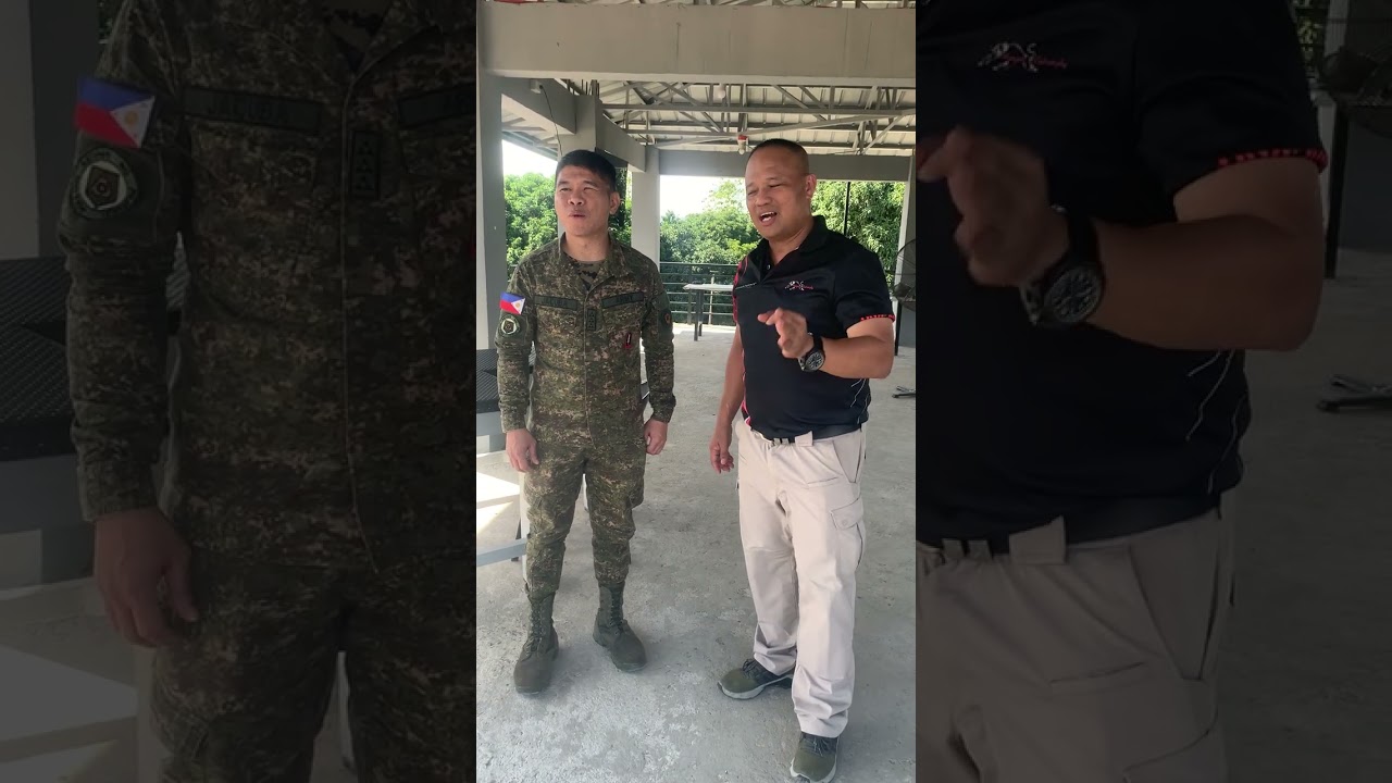 Blind firing instructor of  Captain blind 