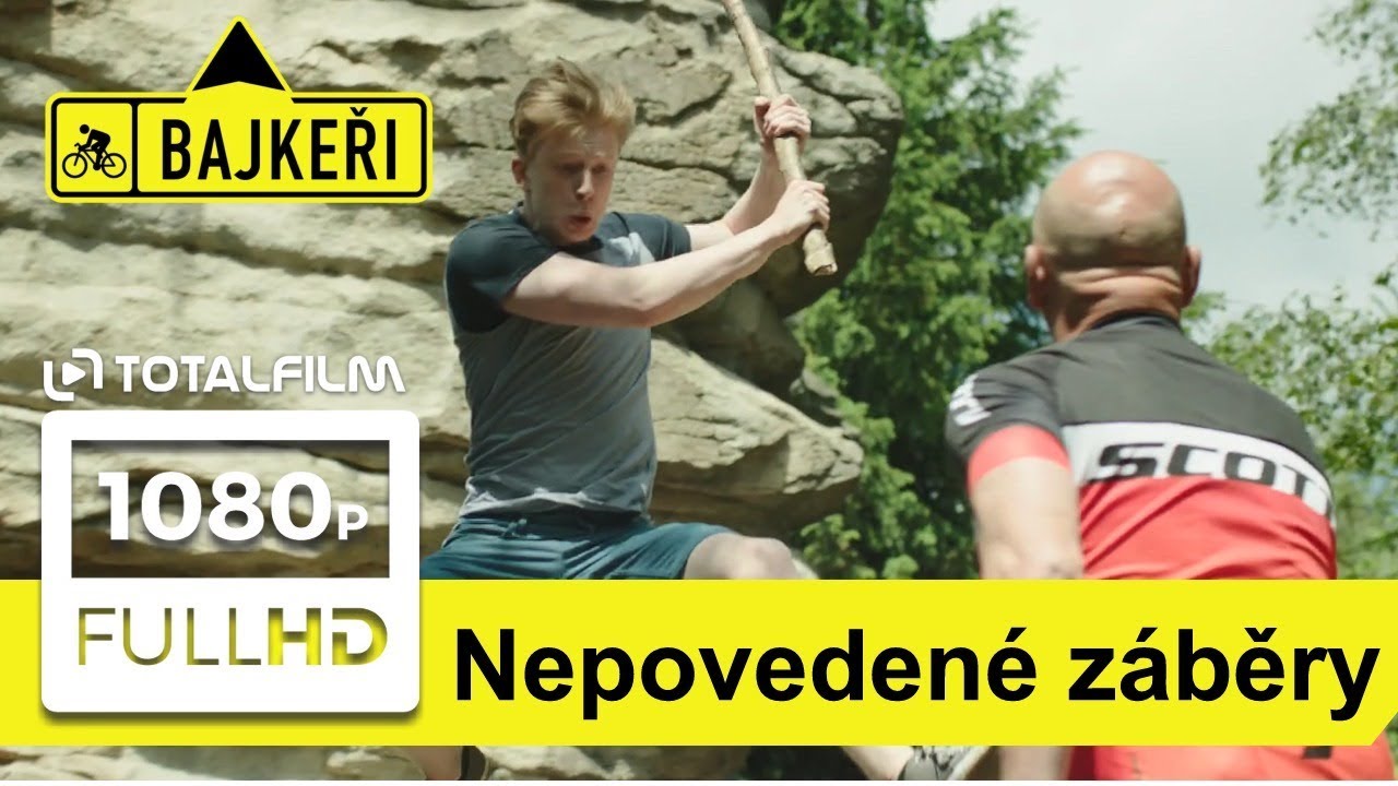 Bajkeři (2017) nepovedené a nepoužité záběry