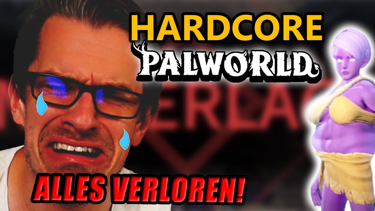 ICH HABE ALLES VERLOREN - PALWORLD HARDCORE CHALLENGE #4
