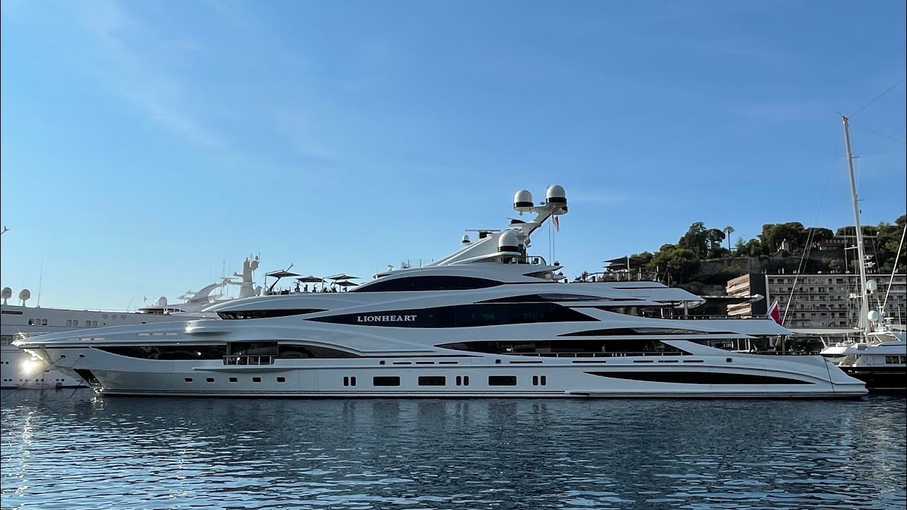 90meter LIONHEART YACHT from BENETTI 2016 in MONTE CARLO @archiesvlogmc