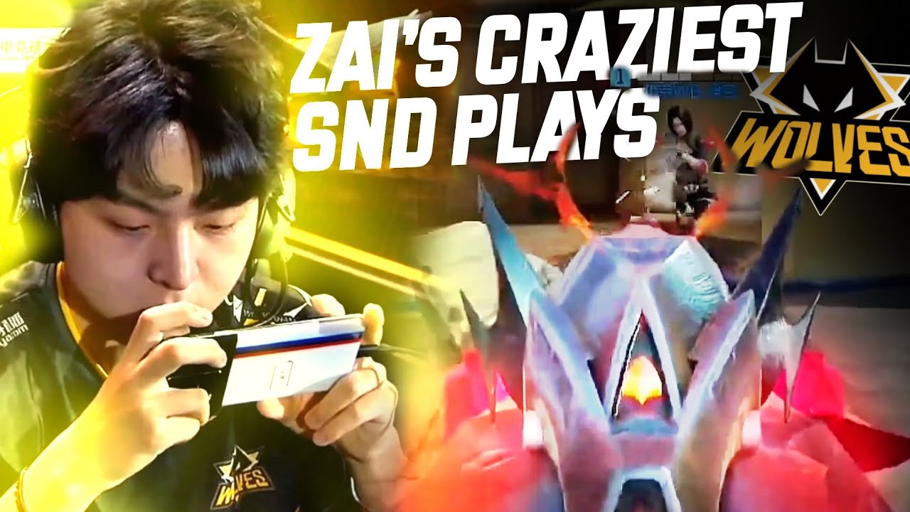 ZAI THE FINISHER | SND Clutch Play Highlights | Wolves Esports