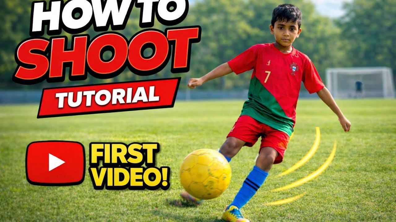 “Learn how to shoot perfectly in football!”SHOOT LIKE A PRO🔥✨