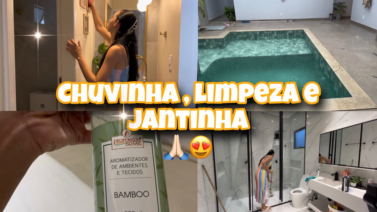A limpeza não acaba 😅 FAXINA no escritório,lavabo e suíte 🥵