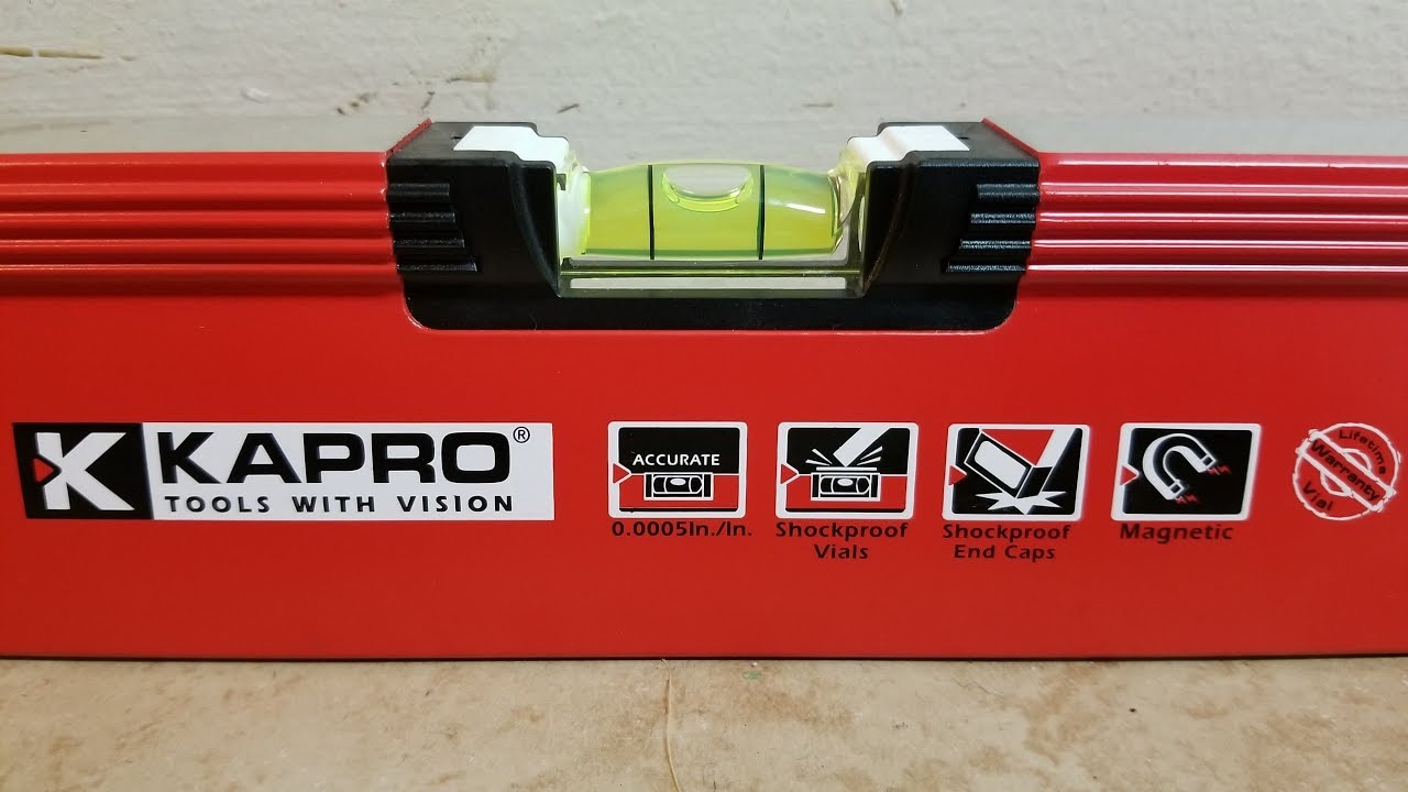 Kapro 32 in. Vulcan Magnetic Box Level with Magnified Vials and Plumb Site Dual View Vial