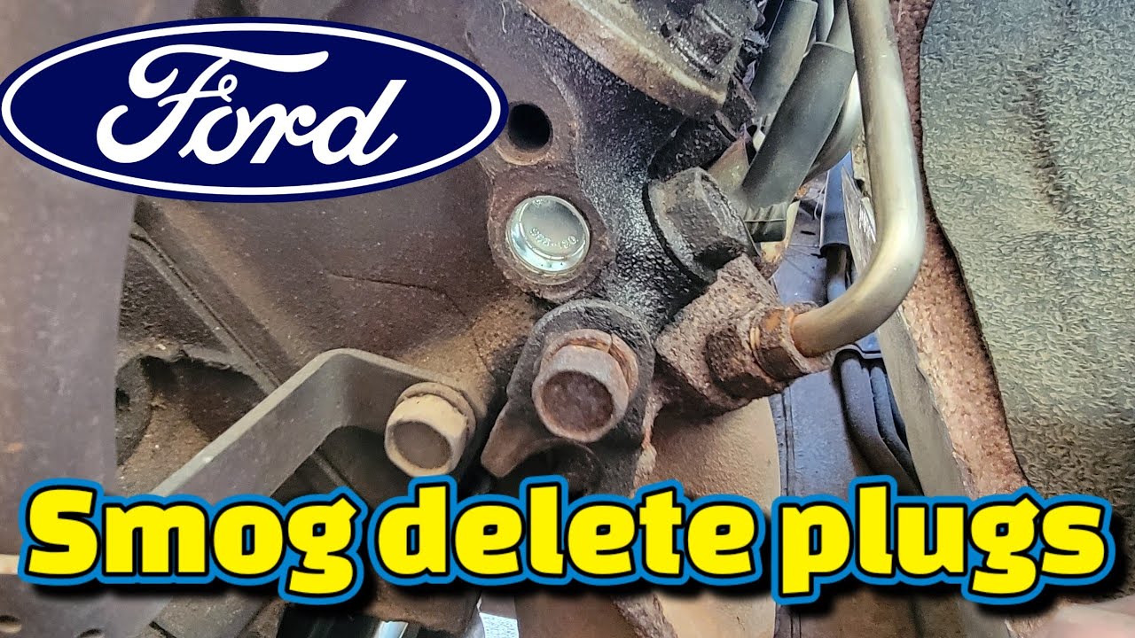 Ford 460 smog pump emissions delete