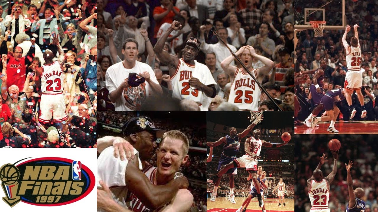 1997 NBA Finals Game 6 | Chicago Bulls Vs Utah Jazz