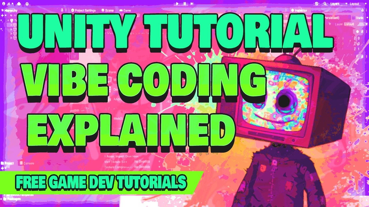 How to Make Games in Unity &ndash; Vibe Coding Explained! (Free Game Jam Template Course Tutorial #0014)
