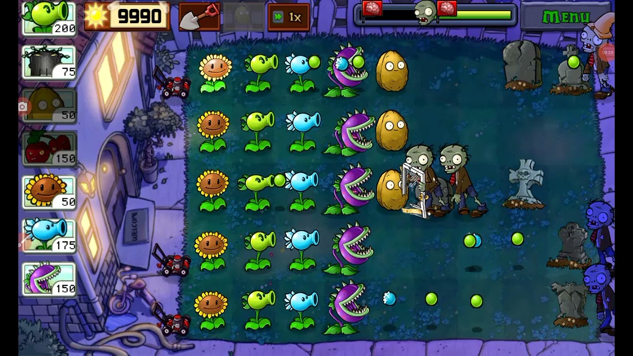 Zombiler VS bitkiler part 1