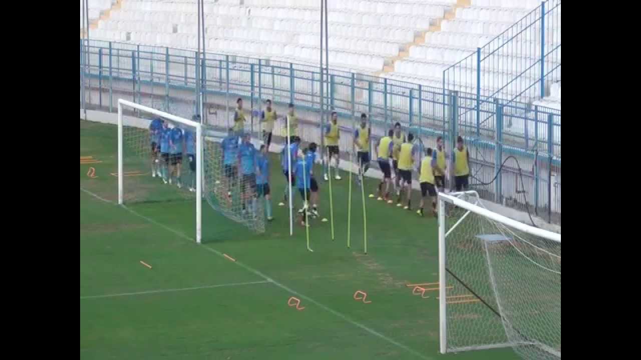 Sprint training for soccer players