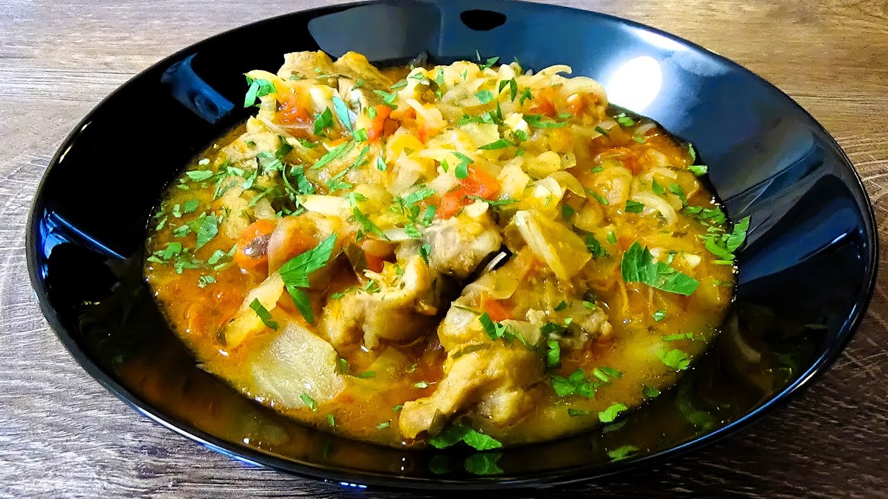Луковое рагу со свининой. Домашний рецепт для ценителей!