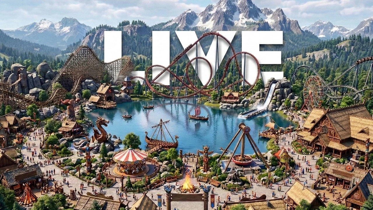 【REDIF LIVE】Je continue la construction de mon parc en mode infinie sur PLANET COASTER 2 ?【PC】