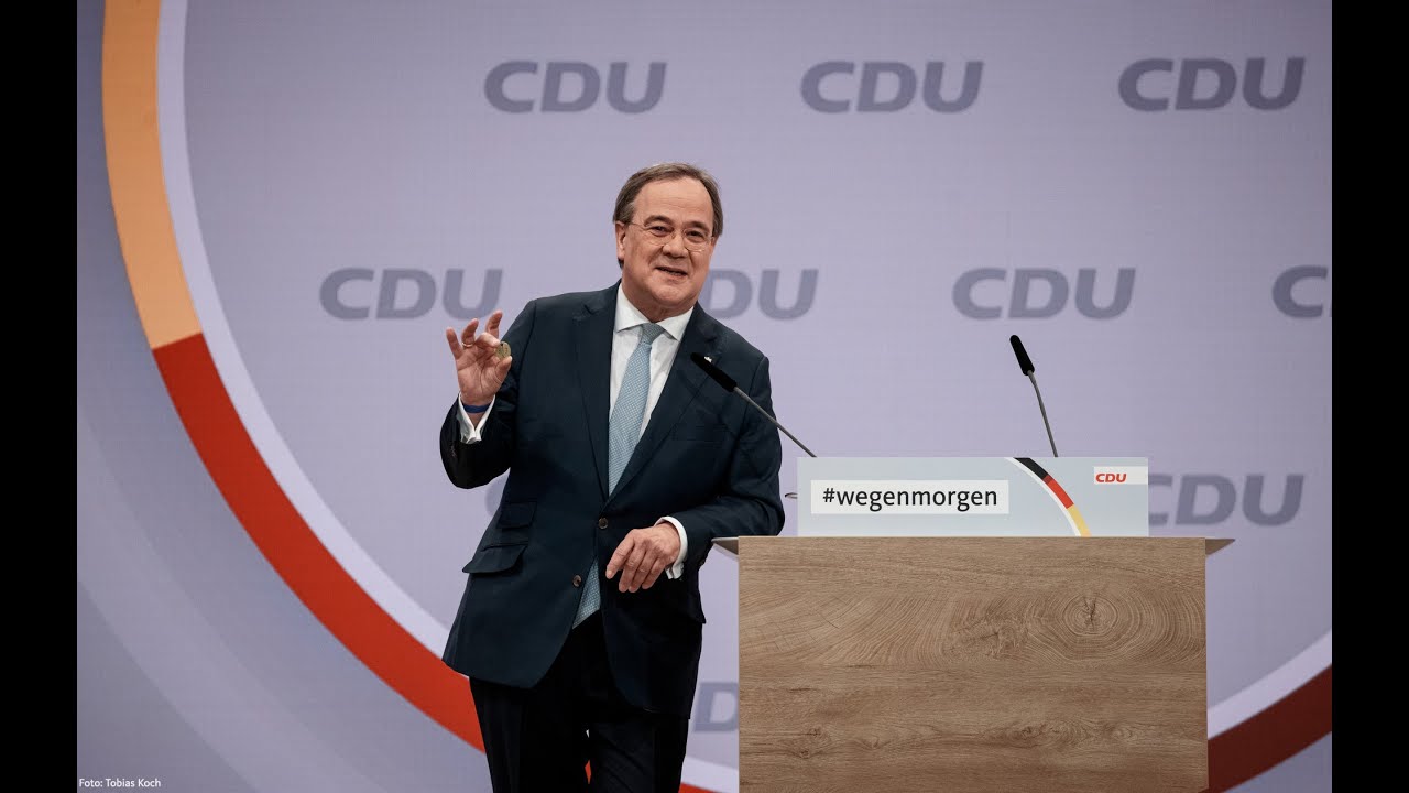 Bewerbungsrede von Armin Laschet zur Wahl des Vorsitzenden der CDU Deutschlands