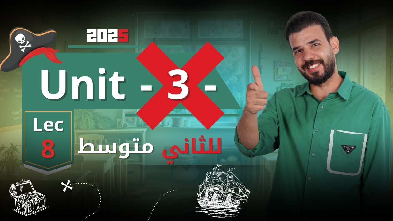 انكليزي ثاني متوسط يونت 3 | قصة جاد وجوني | مباراة كرة القدم