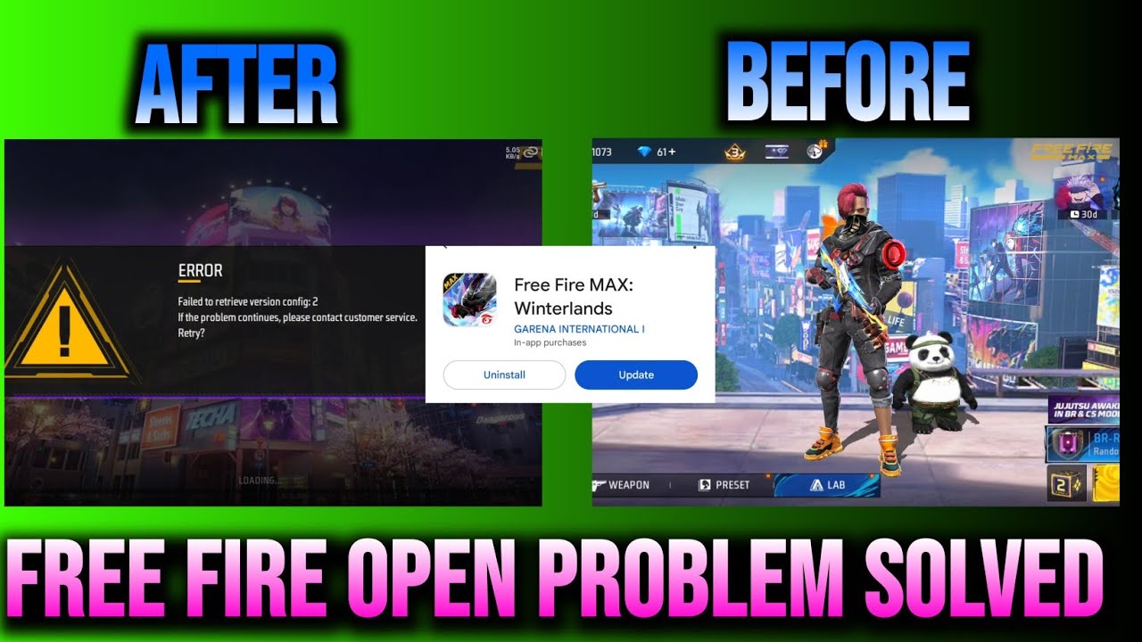 free fire open nahi ho raha hai | The Server Will be ready Soon | Game Open Problem Solve | ff ob 52