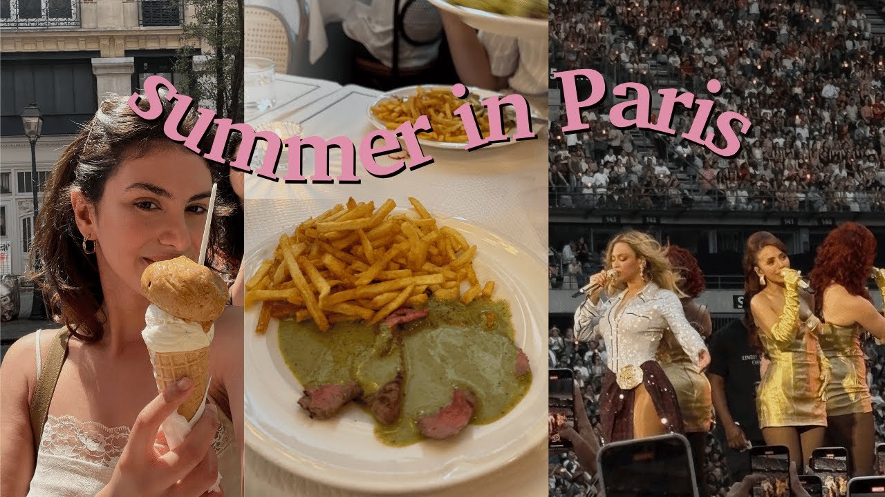 daily vlog: vivendo os primeiros momentos do verão em PARIS 🥐