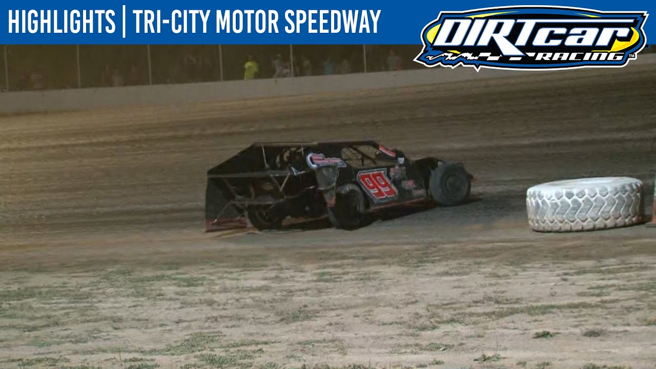 DIRTcar Summer Nationals Modifieds Tri-City Motor Speedway August 21, 2020 | HIGHLIGHTS