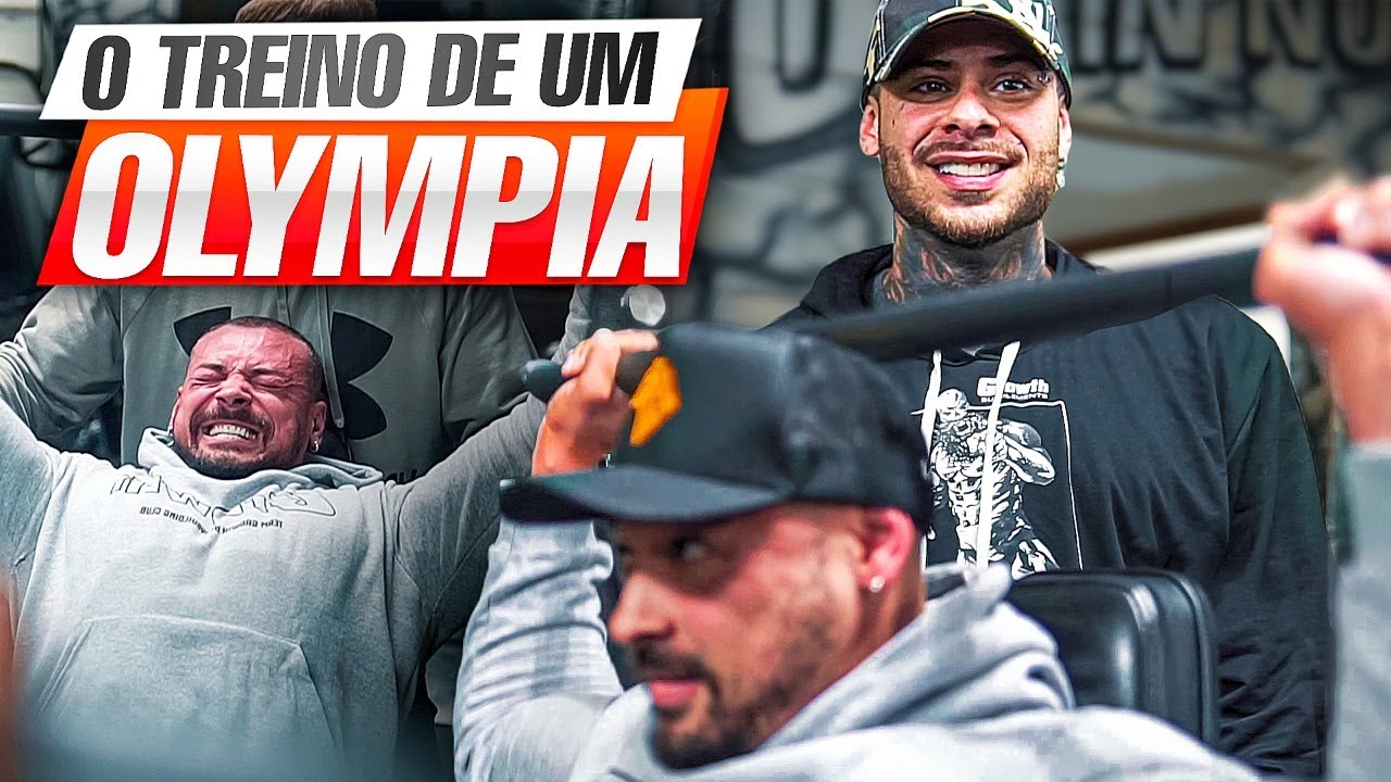 O TREINO DE FELIPE FRANCO PARA O OLYMPIA! - LEO STRONDA