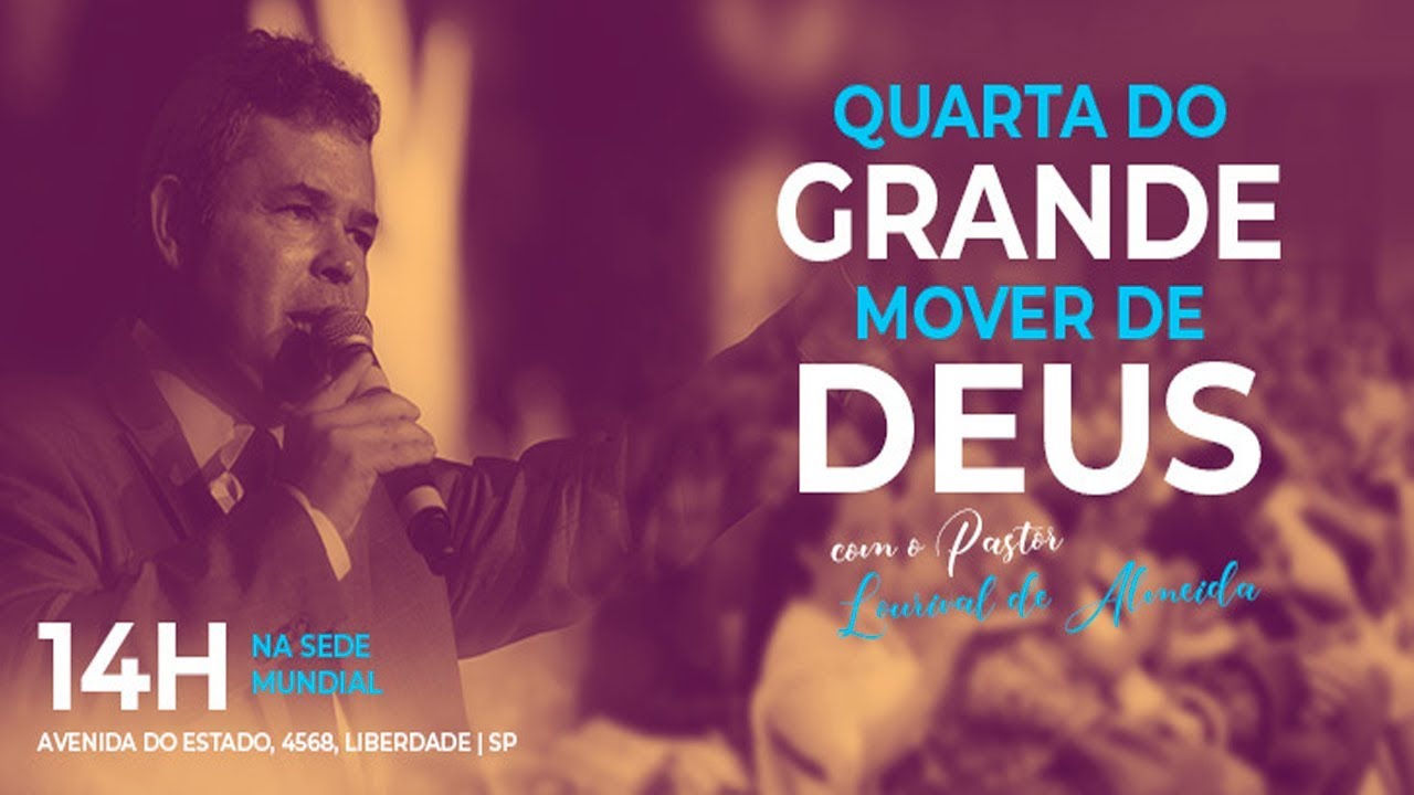 Pr. Lourival de Almeida | Salmos 51 | Quarta do grande mover de Deus | IPDA AO VIVO | 08/05/2019