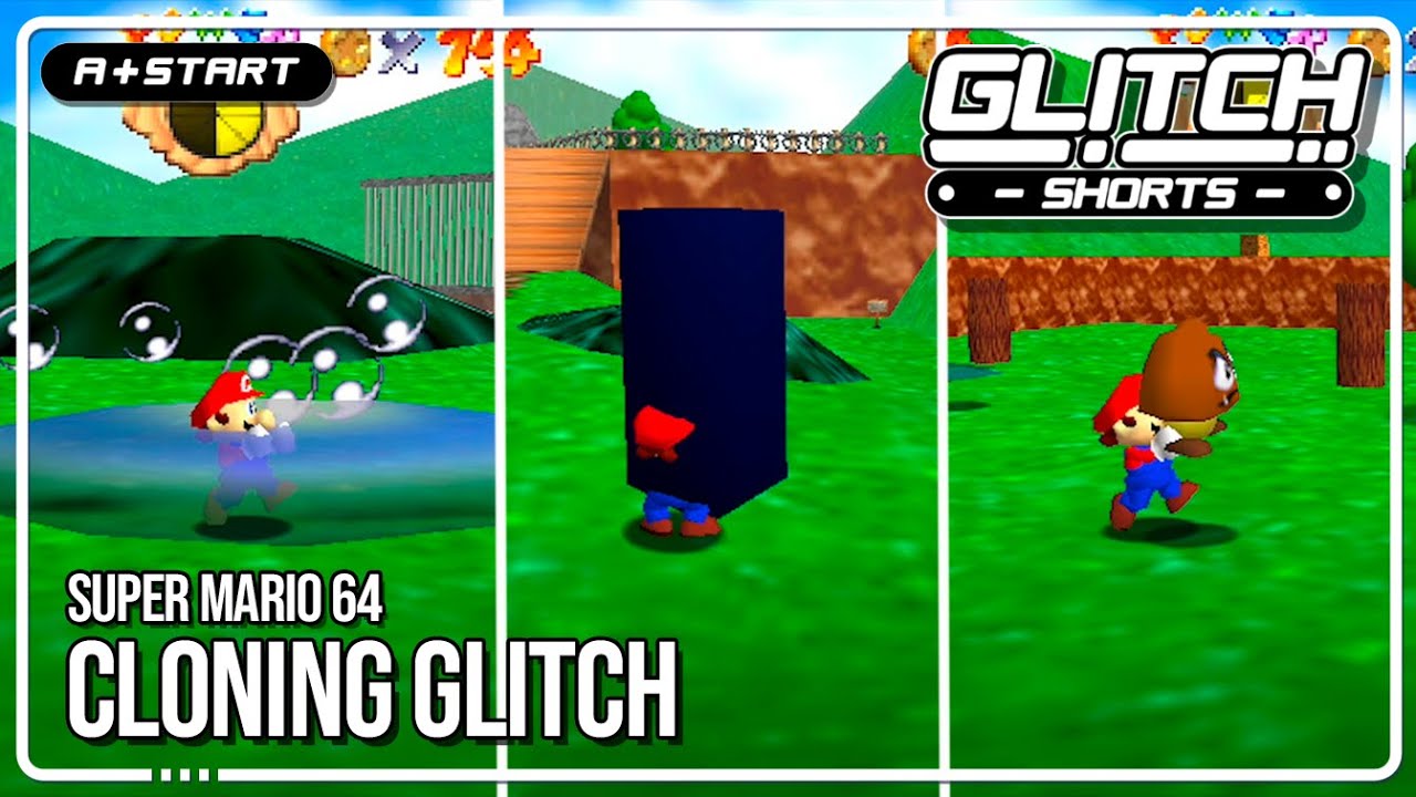Grab Unloading Objects, Clone Them and Break the Game  - Glitch Shorts (Super Mario 64)