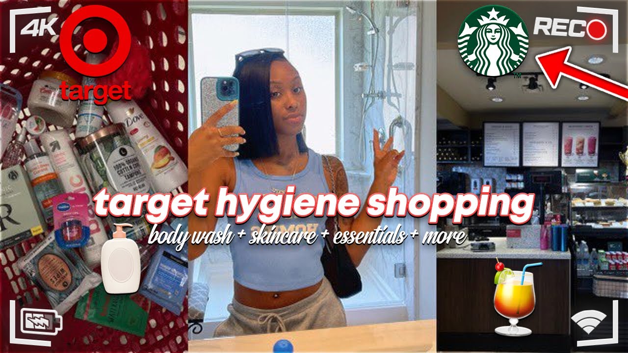 COME HYGIENE SHOPPING WITH ME! TARGET RUN+ HYGIENE MUST HAVES+SELF CARE