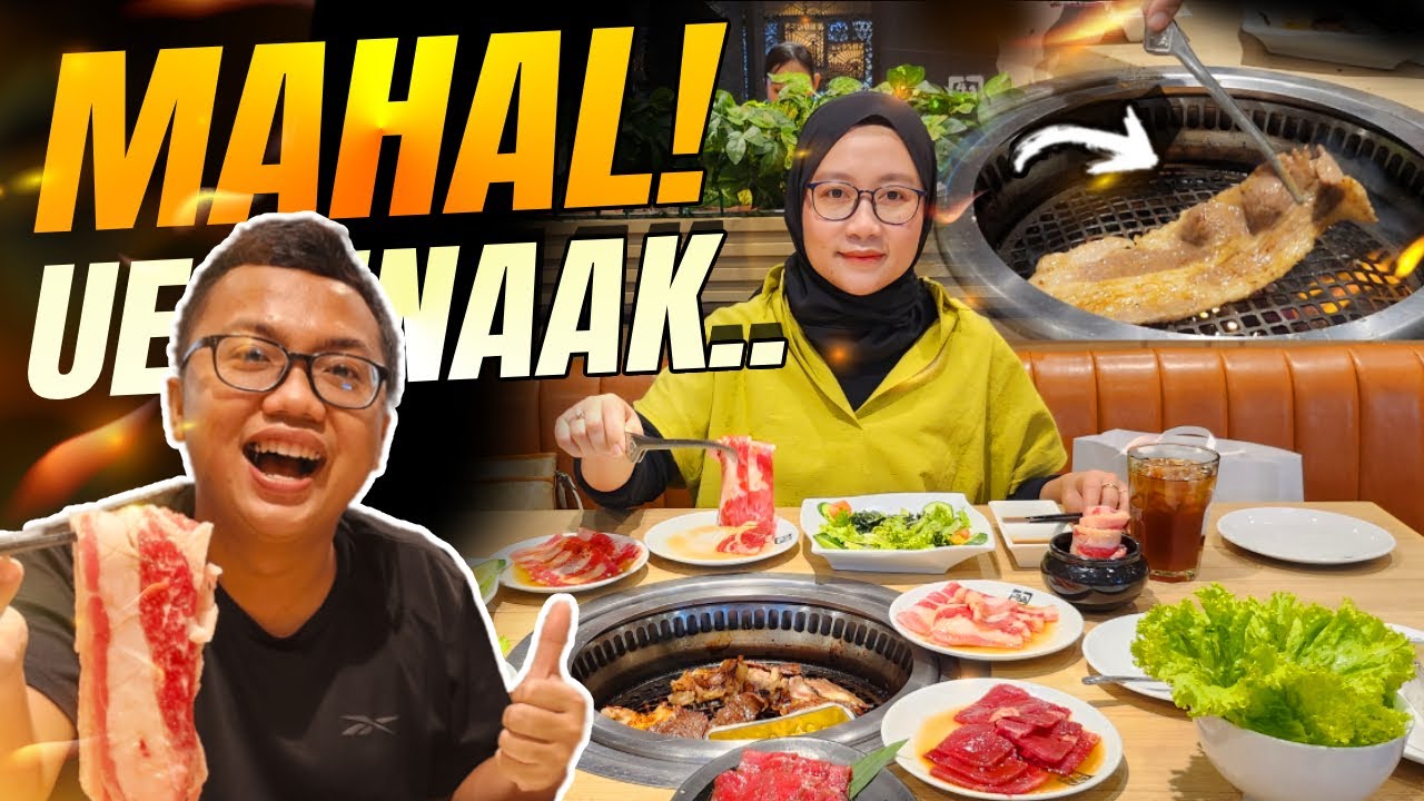 Review GYU KAKU All You Can Eat PALING ENAK! DAGING GEDE!! Tapi MAHAL HAHAHA! PUDING FAVORIT NETIZEN