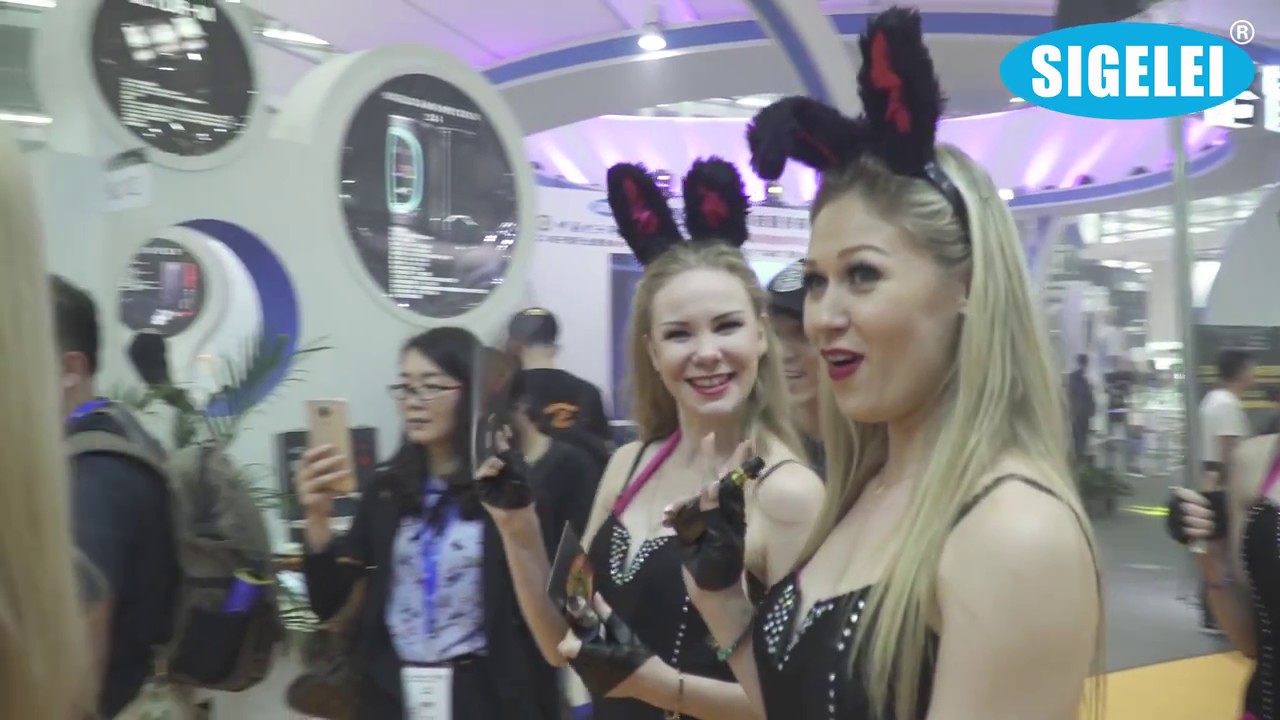 IECIE 2017 sigelei show you the fanciest VAPE event