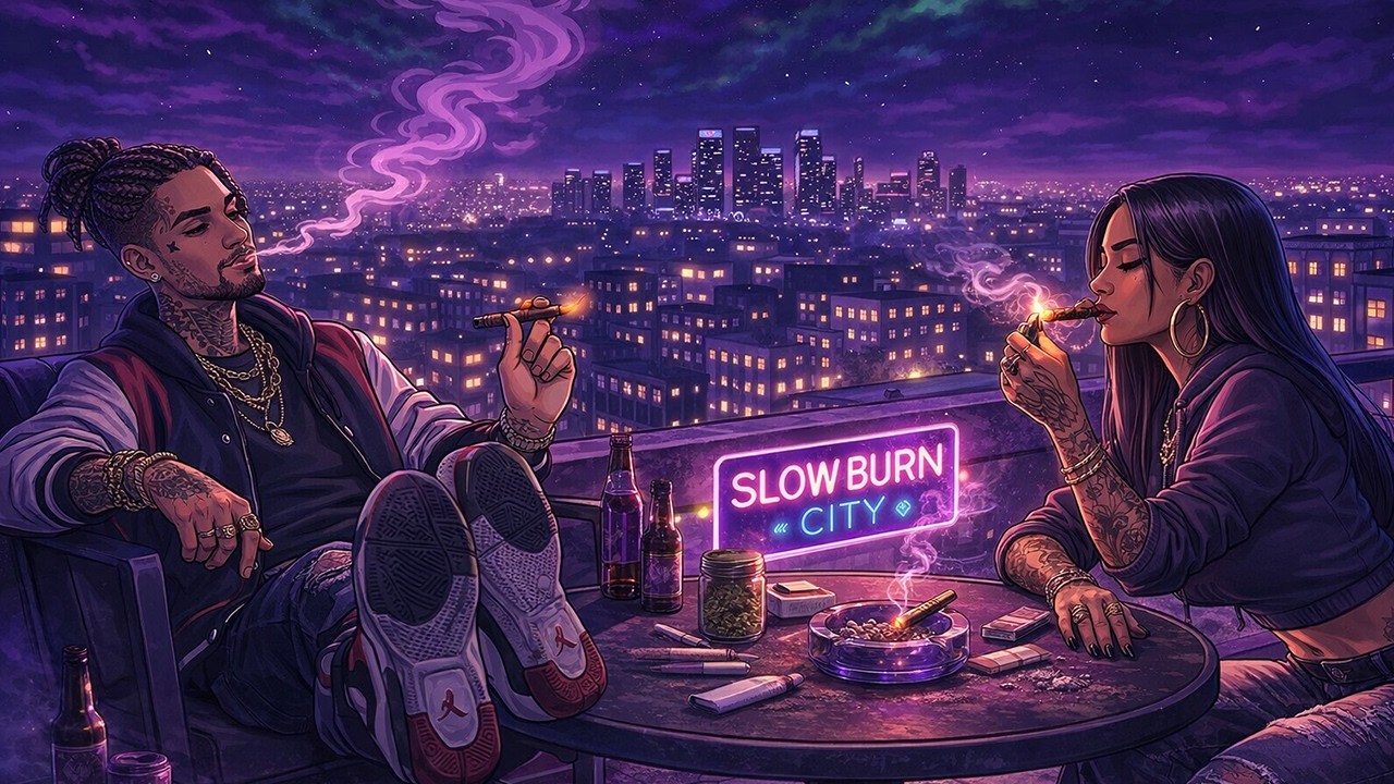 Just Us & the Smoke 💨 | 420 Chill Rap &bull; Late Night Vibes &bull; Chill Mood
