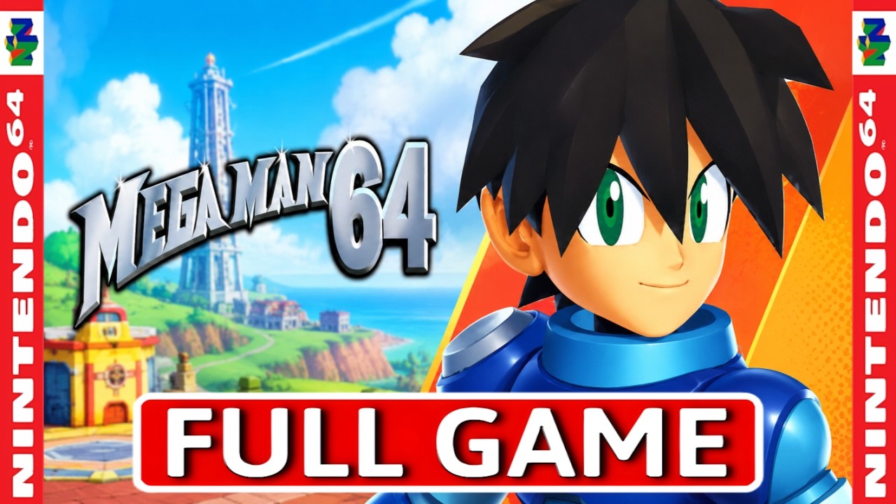 Mega Man 64 - FULL GAME Walkthrough Longplay