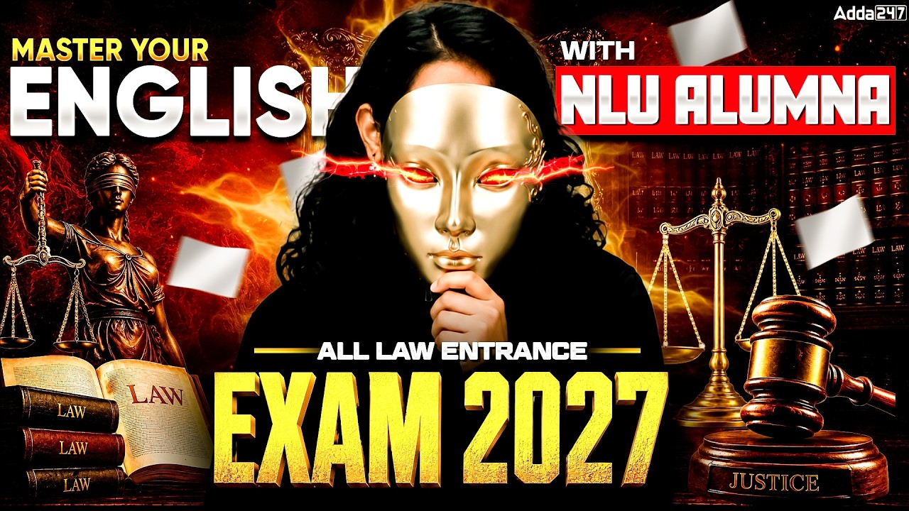 Master Your Law Entrance Exam 2027 English With NLU Alumna | CUET PG LLB, MH CET LAW & OLETs English