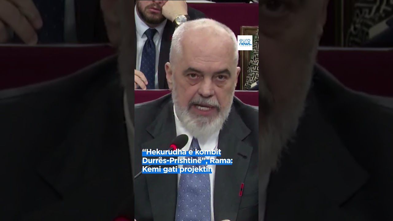 “Hekurudha e kombit Durrës-Prishtinë”, Rama: Kemi gati projektin