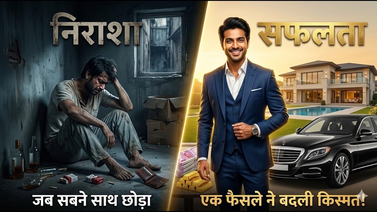 जब सबने साथ छोड़ा, तब एक फैसले ने बदली किस्मत! Life Changing Story