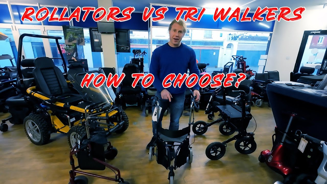 Triwalkers vs. Rollators: Finding the Best Mobility Aid for You