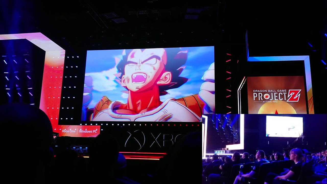 E3 2019: Crowd Reaction to Dragon Ball Z: Kakarot  Reveal Trailer | Xbox Briefing