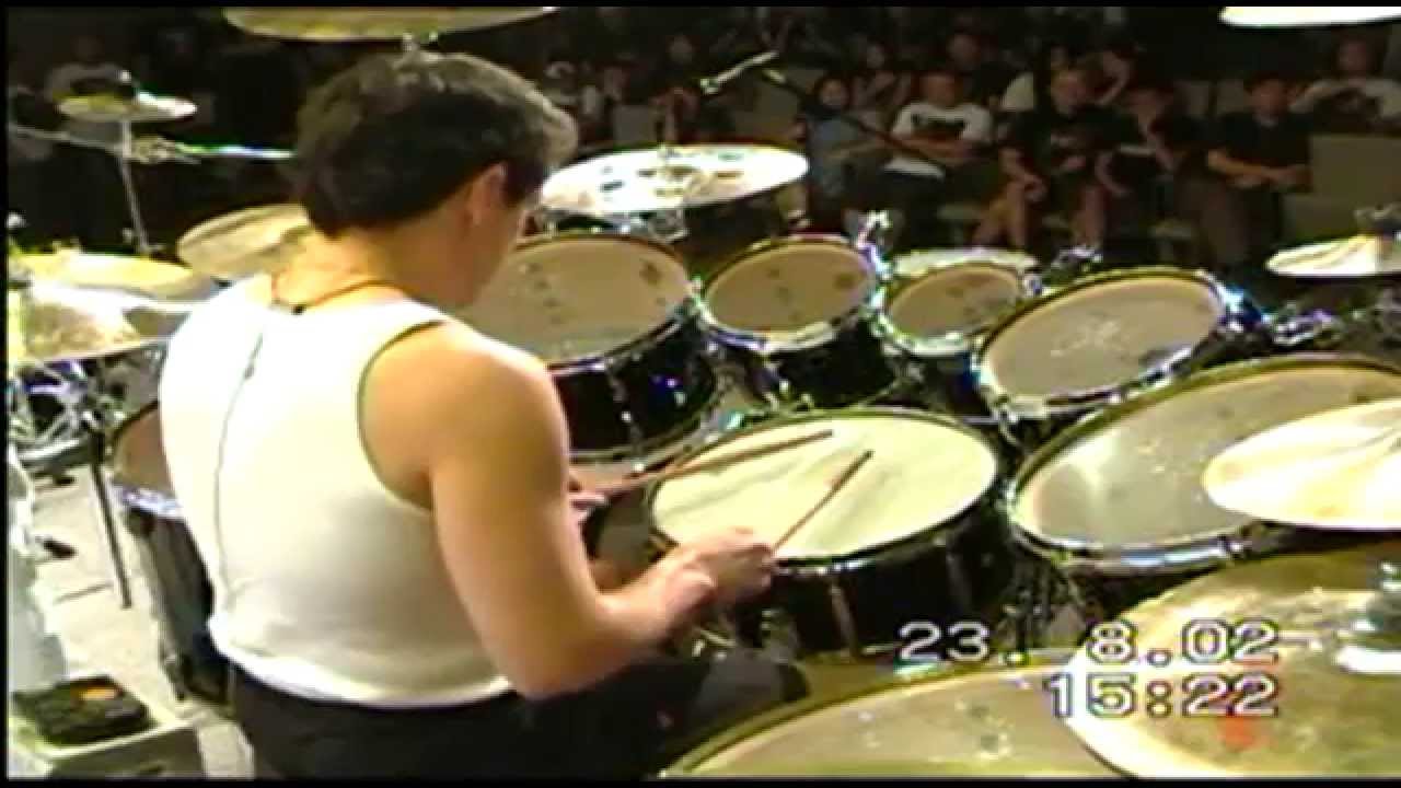 Mike Mangini - Live in Beijing, China 23/08/2002 [Full version]