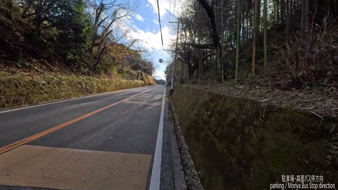 MYA3Dちょこっと登山・・駐車場・森屋バス停方向その３復路